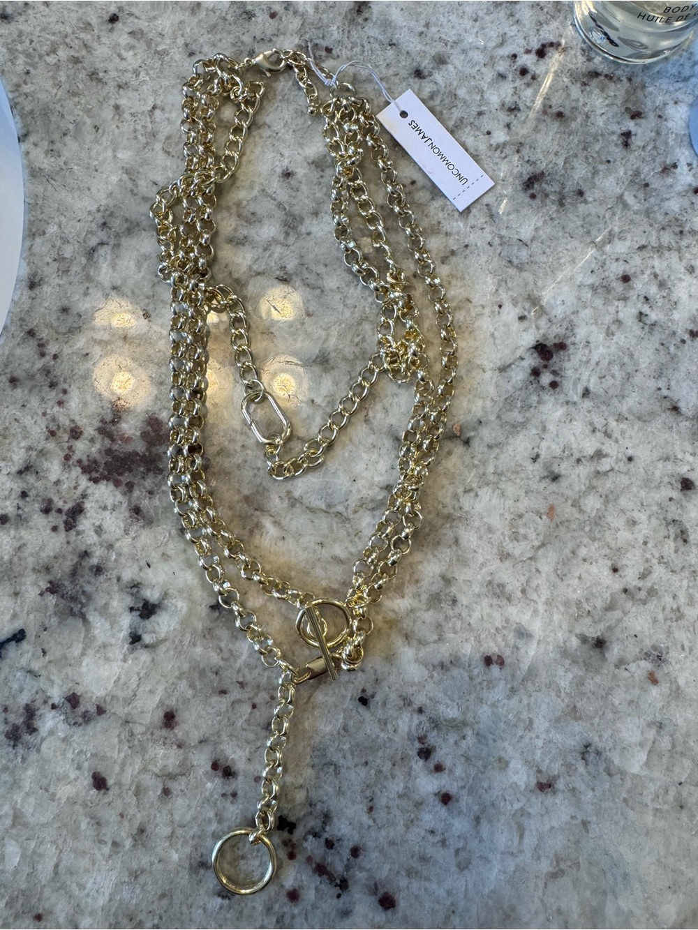 Uncommon James Layered Gold Chain Necklace - Women Jewelry - Picture 3 of 3